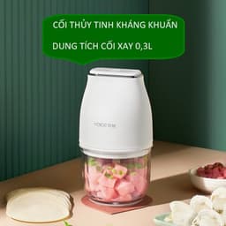 Thumbnail Máy xay ăn dặm, tỏi ớt, rau củ quả đa năng YOICE 300ml, 3 lưỡi dao sắc bén giúp thực phẩm nhanh nhuyễn [HÀNG CHÍNH HÃNG] 1