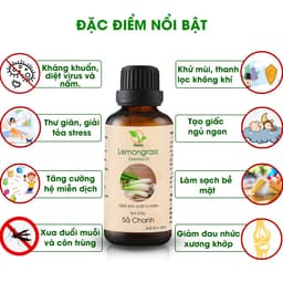 Thumbnail Tinh Dầu Sả Chanh Nguyên Chất TAMAS Chai 50ml 2