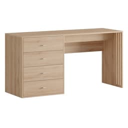 Thumbnail RAMUS, Bàn làm việc 4 ngăn kéo DEK_080, 150x50x76cm, Scandi Home 3