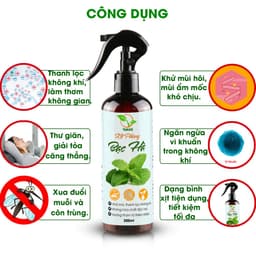 Thumbnail Xịt thơm phòng TAMAS mix mùi (tự chọn mùi) hương Hoa Bưởi, Sả Chanh, Quế, Bạc Hà,...chai 300ml, thơm phòng, đuổi muỗi. 3