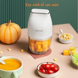 Thumbnail Máy xay ăn dặm, tỏi ớt, rau củ quả đa năng YOICE 300ml, 3 lưỡi dao sắc bén giúp thực phẩm nhanh nhuyễn [HÀNG CHÍNH HÃNG] 4