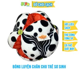 Thumbnail Bóng múi cho bé PiPoVietnam- Montessori Polka Dots - đồ chơi vận động cho bé sơ sinh 1