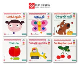 Thumbnail Sách đa tương tác - Chuyển động thông minh đa ngữ Việt - Anh - Pháp - Dành cho trẻ từ 0 - 6 tuổi - Đinh Tị Books 1
