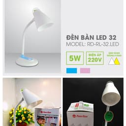 Thumbnail Đèn bàn Led chống cận 5W Rạng Đông - Model: RD-RL-32 5W 4
