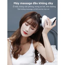 Thumbnail Máy Massage Đầu, Cổ, Mặt, Toàn Thân Mini Đa Năng NANOMAX K101, Rung và Xoa Bóp Đầu Giải Toả Căng Thẳng, Mệt Mỏi 4