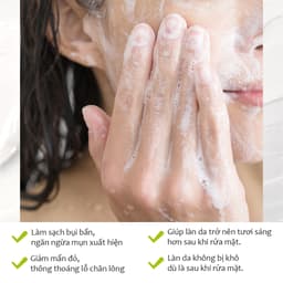 Thumbnail Sữa Rửa Mặt Chiết Xuất Trái Bơ Tạo Bọt Mềm Mịn Làm Sạch Sâu, Dưỡng ẩm, Ngừa Mụn Tenzero Balancing Foam Cleanse 100g 4