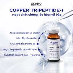 Thumbnail Tinh chất làm đầy nếp nhăn và phục hồi cấu trúc da SKINMD REVI-TOX BLUE Pro-Lifting Activator 10ml x 5 lọ 4