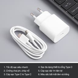 Thumbnail Bộ sạc nhanh 25w tương thích Samsung Type C DYDX dây sạc nhanh Type C màu trắng đen Bảo hành Lỗi 1 đổi 1 2