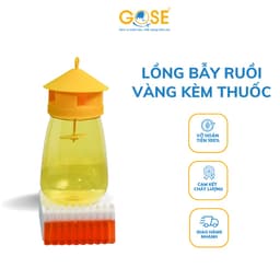 Thumbnail Bẫy ruồi vàng 1L GOSE hũ bẫy côn trùng kèm thuốc dẫn dụ hàng chính hãng 1