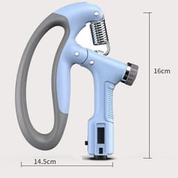Thumbnail Màu Xanh Dương - Kìm Bóp Tay Pro Đếm Số Điện Tử Dụng Cụ Tập Gym Cơ Bắp Cổ Tay Tại Nhà Chỉnh Lực 10-100kg Hãng Amalife 2