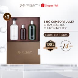 Thumbnail Bộ sản phẩm: Dầu Gội Bưởi , Kem Xả Dừa và Tinh dầu bưởi VIJULLY Cao Cấp 1