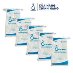 Thumbnail Khăn khô đa năng cho bé likado 300g (5 gói) gấp đôi 1