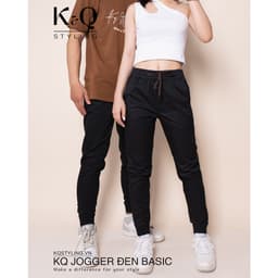 Thumbnail Quần Jogger Đen Kaki Co Giãn K&QSTYLING cao cấp 1