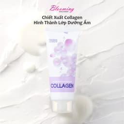 Thumbnail Sữa rửa mặt Collagen Tạo Bọt Mềm Mịn Làm Sạch Sâu, Dưỡng ẩm, Căng Bóng Da Tenzero Balancing Foam Cleanser Collagen 100g 2