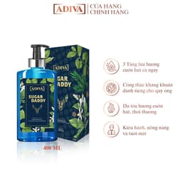 Thumbnail Sữa Tắm  Hương Nước Hoa Kháng Khuẩn Cho Nam ADIVA Sugar Daddy 400ml 3