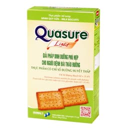Thumbnail Bánh Quy Quasure Light Sữa Bibica 140g - Thực phẩm dành cho người ăn kiêng, tiểu đường 1
