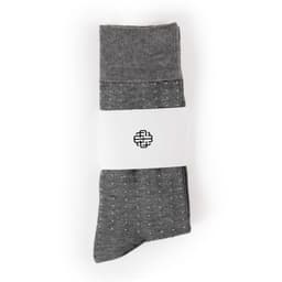 Thumbnail Tất Cổ Cao Mang Giày Tây, Chấm Bi Nhỏ 4 Màu - Cotton Co Giãn Thấm Hút Tốt - Thương Hiệu Be Classy 2