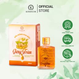 Thumbnail Dầu nóng xoa bóp gừng tràm Kohinoor 30ml 1
