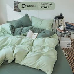 Thumbnail Bộ chăn ga gối cotton tici Notag ETAMI dày decor phòng ngủ vintage đủ mọi cỡ nệm(chưa kèm ruột) 1
