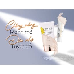 Thumbnail Bộ đôi kem chống nắng mỏng nhẹ dành cho da nhạy cảm BIHAKU SUNSCREEN 35ml + 10ml 4