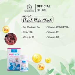 Thumbnail Viên uống bổ sung PUMCALCI Kohinoor 60 viên 2