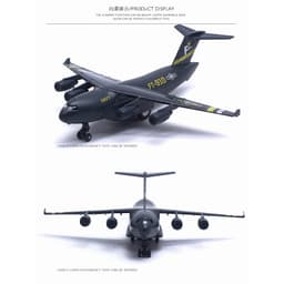 Thumbnail Đồ chơi mô hình máy bay vận tải Boeing C-17 KAVY chất liệu hợp kim, có nhạc và đèn, chạy cót 3