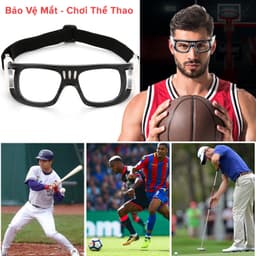 Thumbnail Kính Bảo Vệ Mắt Chơi Thể Thao, Bóng Rổ, Bóng Đá Chống Sương Mù, Mồ Hôi - Có Thể Thay Tròng Mắt Kính Cận Hãng Amalife 2