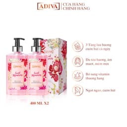 Thumbnail Combo 2 Sữa Tắm Dưỡng Ẩm Hương Nước Hoa ADIVA Sweet Memories 400ml 2