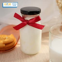 Thumbnail Lọ thủy tinh đựng sữa GOSE chai đựng nước ép sinh tố đồ uống handmade đủ kích cỡ 2