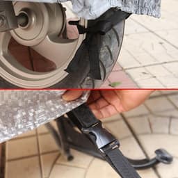 Thumbnail Bạt Phủ Xe Máy – Bạt Trùm Xe Máy Loại Dày Xịn Có Phản Quang Cảnh Báo Size To Vừa Được Xe SH Phân Khối Lớn Hãng Amalife 2
