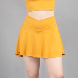 Thumbnail Chân váy thể thao Gladimax Skirt Luxury V019 cạp chéo, có túi 2 bên tiện lợi mặc đi tập, đi chơi,... 2