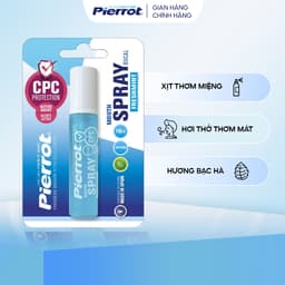 Thumbnail Nước xịt thơm miệng diệt khuẩn Pierrot 10ml 4