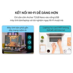 Thumbnail Bộ Chuyển Đổi USB Wifi TP-Link Archer T2UB Nano Bluetooth 4.2 Chuẩn AC 600Mbps 3