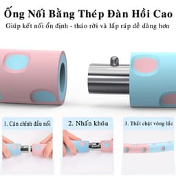 Thumbnail Vòng Lắc Eo Giảm Mỡ Bụng Lõi Thép Không Gỉ Tập Bụng Thon Massage Điều Chỉnh Được Trọng Lượng Hãng Amalife 3