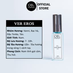 Thumbnail Nước hoa nam cao cấp CL Ver Eros Edt chính hãng CIEL Parfum phong cách gợi cảm, cuốn hút, hấp dẫn mọi ánh nhìn 1