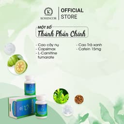 Thumbnail Viên uống giảm cân GASIMAX Kohinoor (40 viên) 3