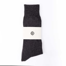 Thumbnail Tất Cổ Cao Mang Giày Tây, Màu Đen, Xanh Navy, Sọc Dọc - Cotton Co Giãn Thấm Hút Tốt - Thương Hiệu Be Classy 2