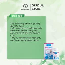 Thumbnail Viên uống bổ sung PUMCALCI Kohinoor 60 viên 3
