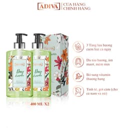 Thumbnail Combo 2 Sữa Tắm Dưỡng Ẩm Hương Nước Hoa Adiva Day Dreamer 400ml 2