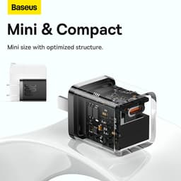 Thumbnail Củ sạc nhanh Baseus 30W Gan5 Type-C – Nhỏ gọn, hiệu suất cao 3