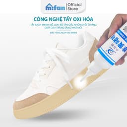 Thumbnail Dung dịch tẩy ố vàng đế giày Mifan LKB 100gr - Vệ sinh, làm trắng các đồ cao su, sneaker, giầy thể thao 2