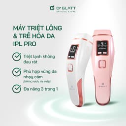 Thumbnail Máy triệt lông mini đa năng triệt lông vĩnh viễn trị mụn trẻ hoá da DR GLATT IPL PRO 2