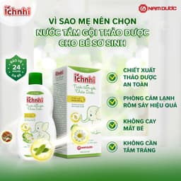 Thumbnail Combo 2 chai Nước tắm gội thảo dược Ích Nhi (0-3 tuổi) bảo vệ bé suốt 24h ngừa rôm sảy, hăm da, mẩn ngứa, 230ml/ 1 chai 3