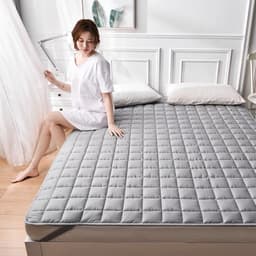 Thumbnail Tấm Trải Đệm Topper Nệm Trải Giường Trải Sàn Siêu Mỏng Cho Cả 4 Mùa Bo Décor Đa Năng 4