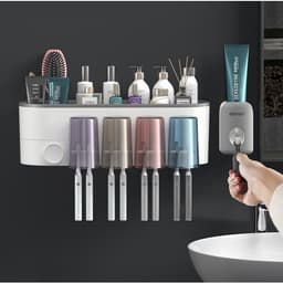 Thumbnail Kệ Treo Bàn Chải Đánh Răng OENON Dán Tường Có Kèm Cốc và Miếng Dán - OE041 1