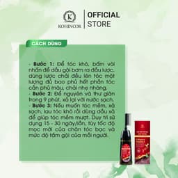 Thumbnail Dầu gội phủ bạc Ric Hair Kohinoor 200ml 4