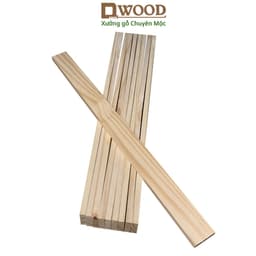 Thumbnail Thanh nan gỗ thông DWOOD đã xử lý đóng kệ tầng, nan giường -nan gỗ thông, thanh pallet gỗ thông 1