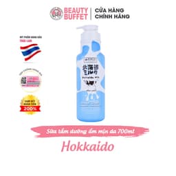 Thumbnail Kem tắm dưỡng ẩm mịn da Beauty Buffet Made In Nature Hokkaido Milk Moisture Rich Shower Cream 700ml 1
