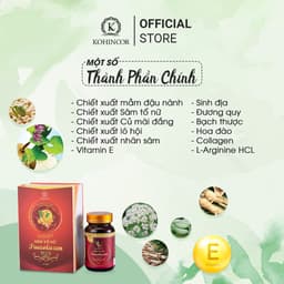 Thumbnail Viên uống đẹp da Sâm tố nữ Puecolazen Plus Kohinoor 45 viên 1