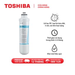 Thumbnail Lõi lọc nước Toshiba  F-1643 - Dùng cho máy lọc nước nóng lạnh Toshiba TWP-W1643SV(W) 2